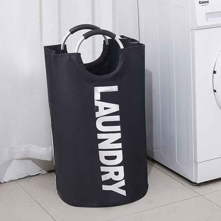 Portable Waterproof Hamper Dirty Clothes Large Collapsible Washing Laundry Basket Bag