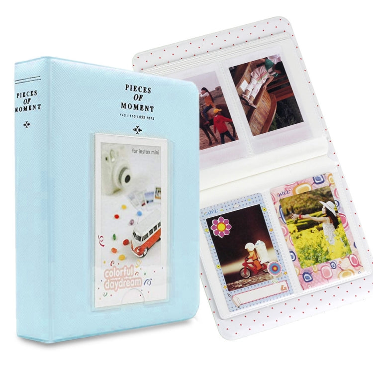 64 Pockets Name Card Pieces for Fujifilm Instax Mini 8 /7s /70 /25 /50s /90, 64 Pockets Green, 64 Pockets Orange, 64 Pockets Pink, 64 Pockets Sky Blue, 64 Pockets Beige, 64 Pockets Blue