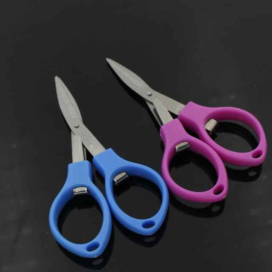 Stainless Steel Foldable Mini Scissors Tool, Foldable Scissors