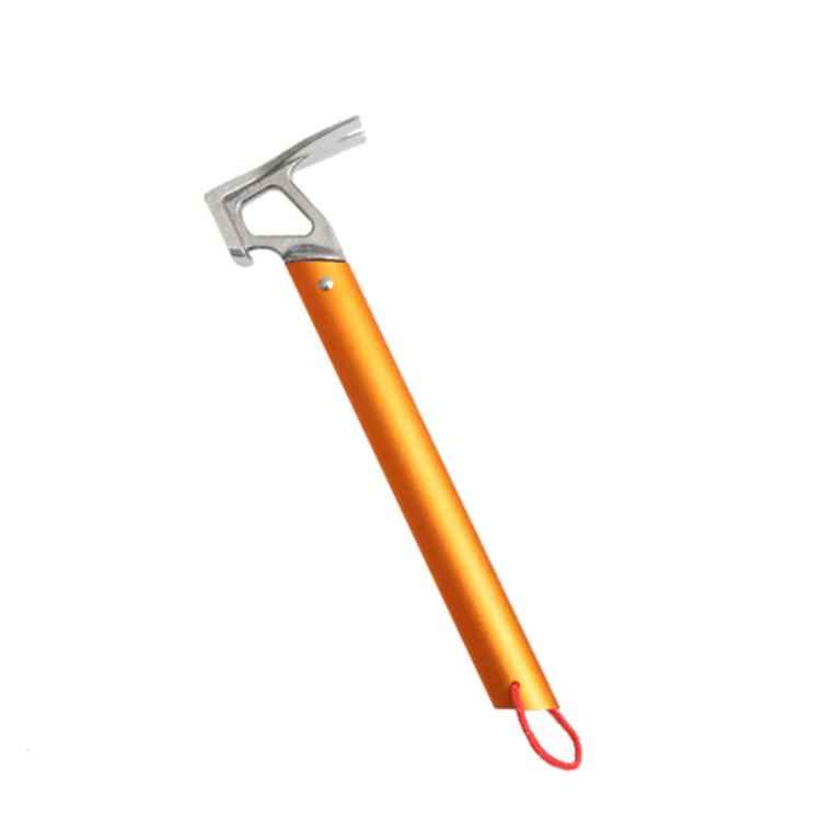 Lightweight Camping Hammer Tent Stake Mallet with Aluminum Alloy Handle & Stainless Steel Head
