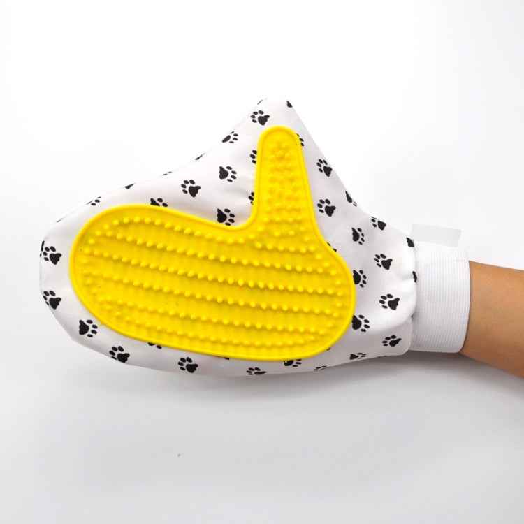 Pet Gloves Bath Brush Dog Massage Brush Pet Bath Grooming Supplies, Gloves Massage Brush