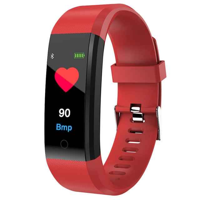 ID115 Plus Smart Bracelet Fitness Heart Rate Monitor Blood Pressure Pedometer Health Running Sports SmartWatch for IOS Android, ID115 Plus Black, ID115 Plus Purple, ID115 Plus Blue, ID115 Plus Red, ID115 Plus Dark Blue