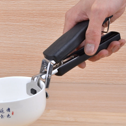 Home Camping Hinking Anti-hot Anti-Scald Pot Bowl Pan Bowl Gripper Cookware Cooking Picnic Arm Holder Carrier Handle Clip Clamp, Bowl Picker, Black