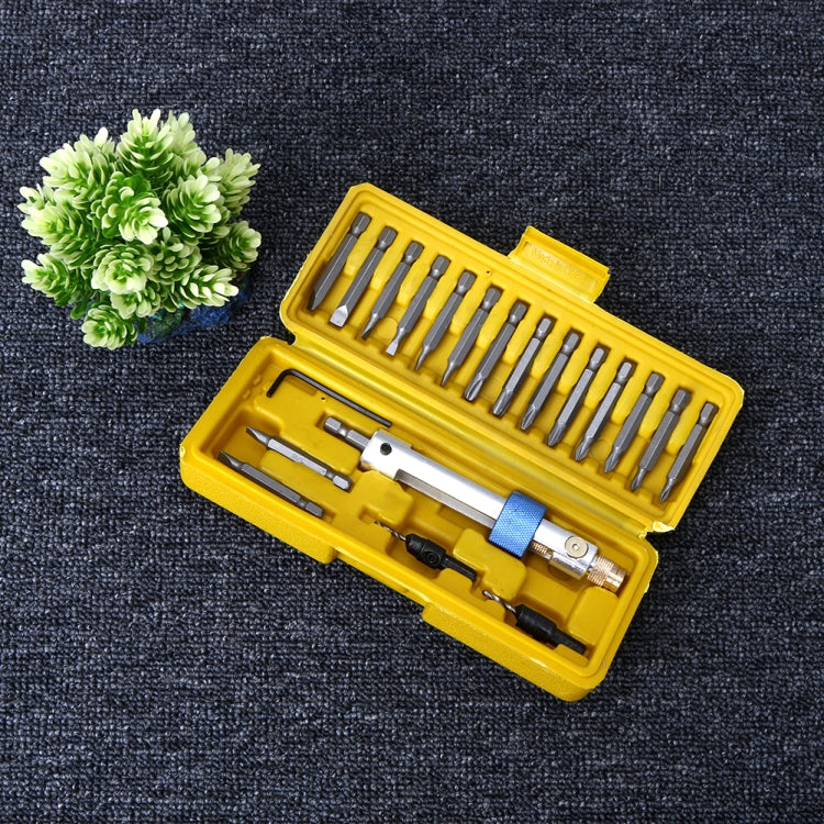 20 In 1 High Speed Steel Countersunk Head Bit Screwdriver, 20 In 1