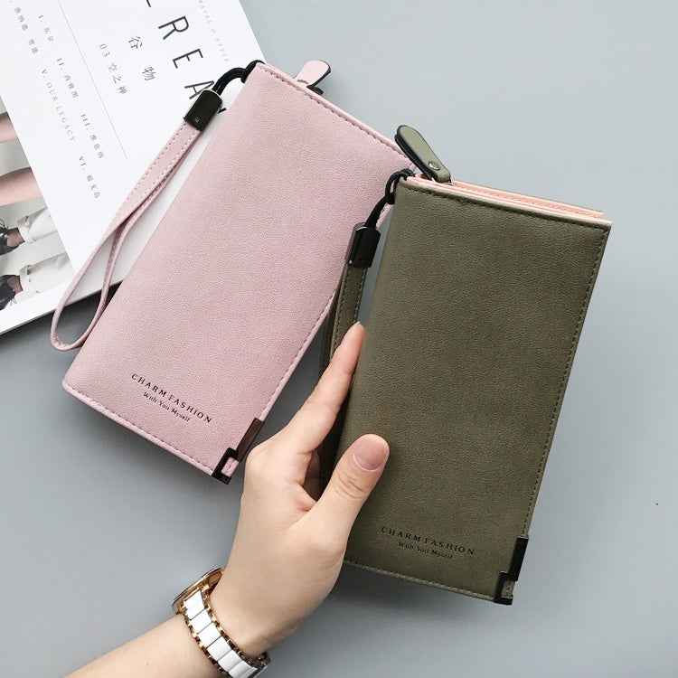 Long Wallet Zipper Coin Purse Cards ID Holder Clutch Woman Wallet