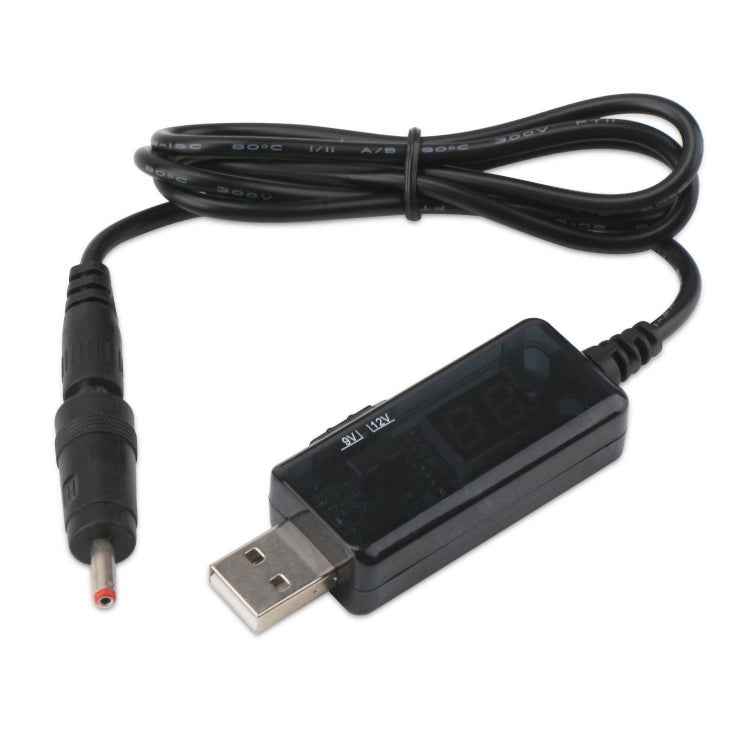 USB Boost Cable 5V Step Up to 9V 12V Adjustable Voltage Converter 1A Step-up Volt Transformer DC Power Regulator with Switch, 5V Step Up to 9V 12V