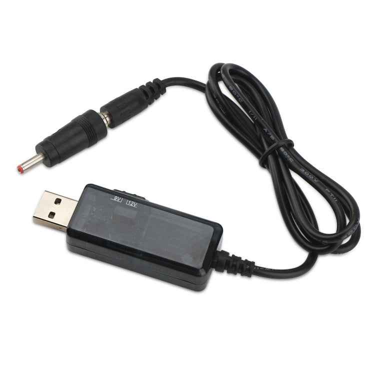 USB Boost Cable 5V Step Up to 9V 12V Adjustable Voltage Converter 1A Step-up Volt Transformer DC Power Regulator with Switch, 5V Step Up to 9V 12V