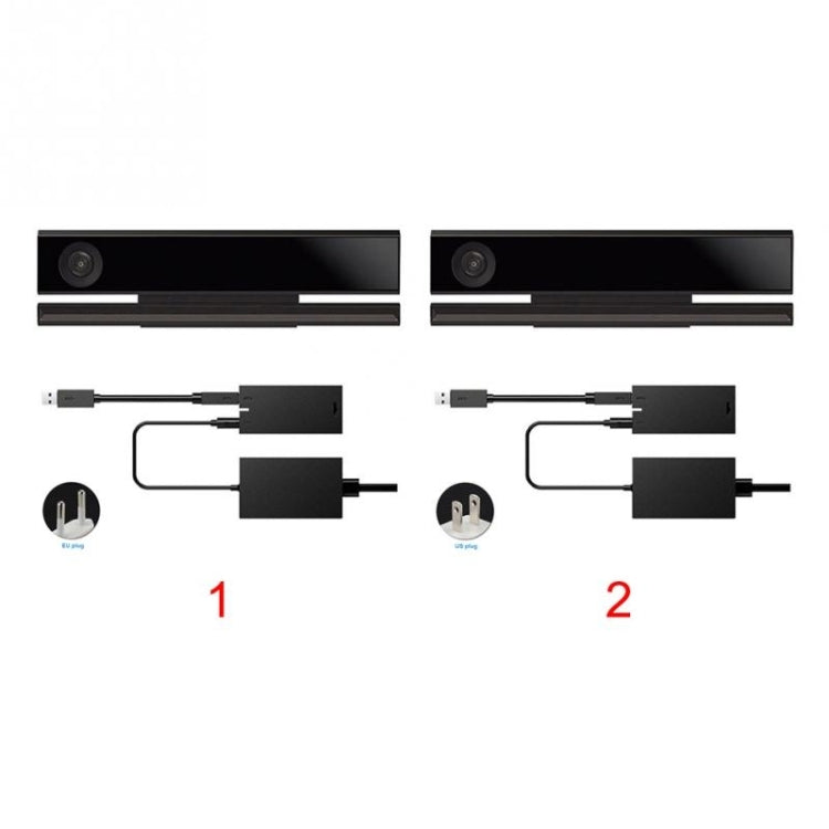Kinect 2.0 Sensor USB 3.0 Adapter for Xbox One S Xbox One X Windows PC, US, EU, US to UK plug