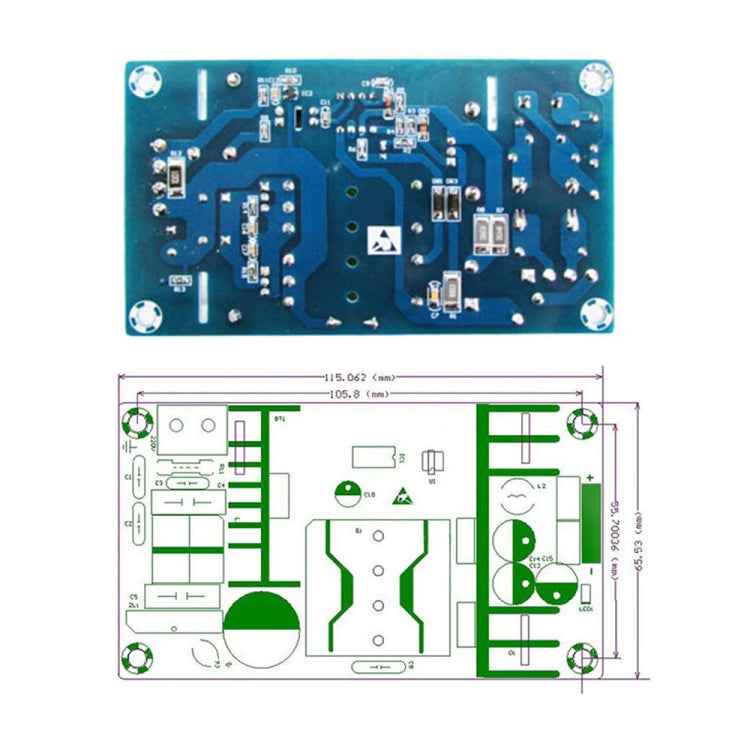 AC-DC Power Supply Module AC 100-240V to DC 24V max 9A 150w AC DC Switching Power Supply Board 24V adapter