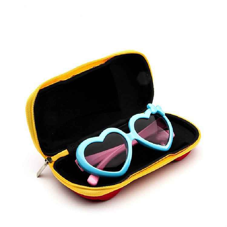 Car Shape EVA Glasses Case Children Portable Drop Resistant Glasses Case, Random Colors Delivery, Car Shape EVA Glasses Case