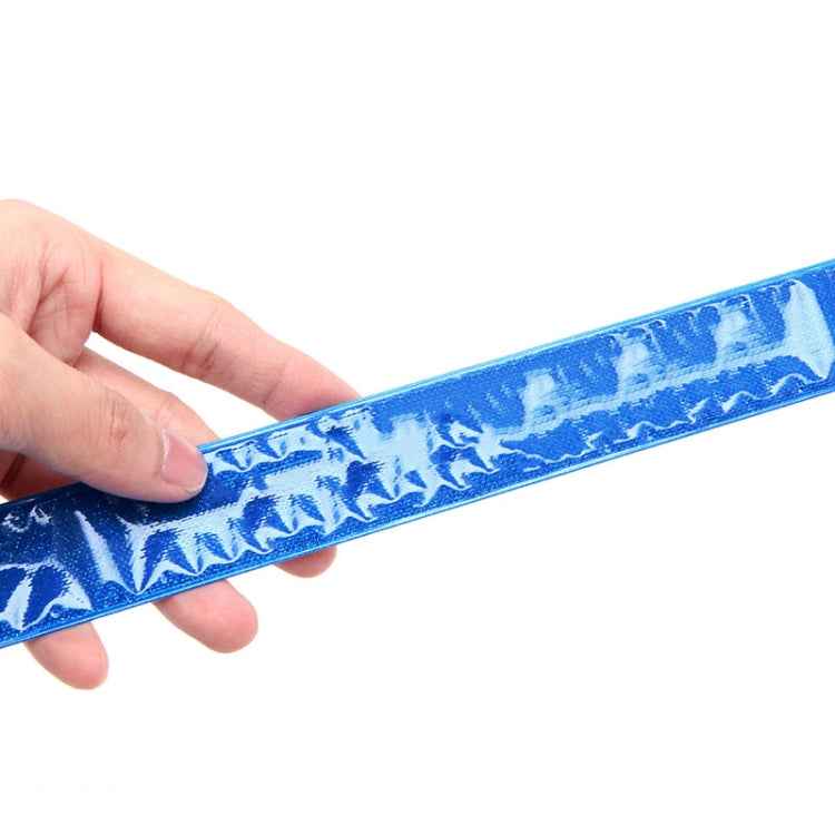 4 PCS Bike Bicycle Cycling Band Arm Leg Pant Reflective Strap Belt Safety Reflector