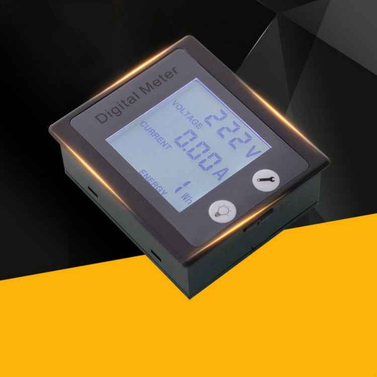 peacefair PZEM-011 AC Digital Display Multi-function Voltage and Current Meter Electrician Instrument, Host + Closed CT, Host + Opening CT