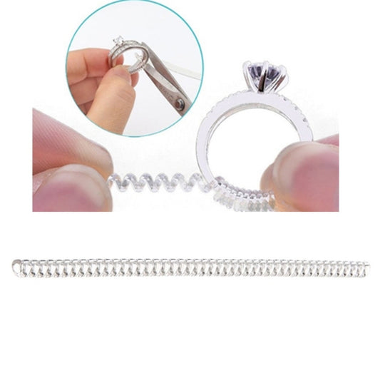 Vintage Spiral Based Ring Size Adjuster, Guard Tightener Reducer Resizing Tools Jewelry Parts, 3mm