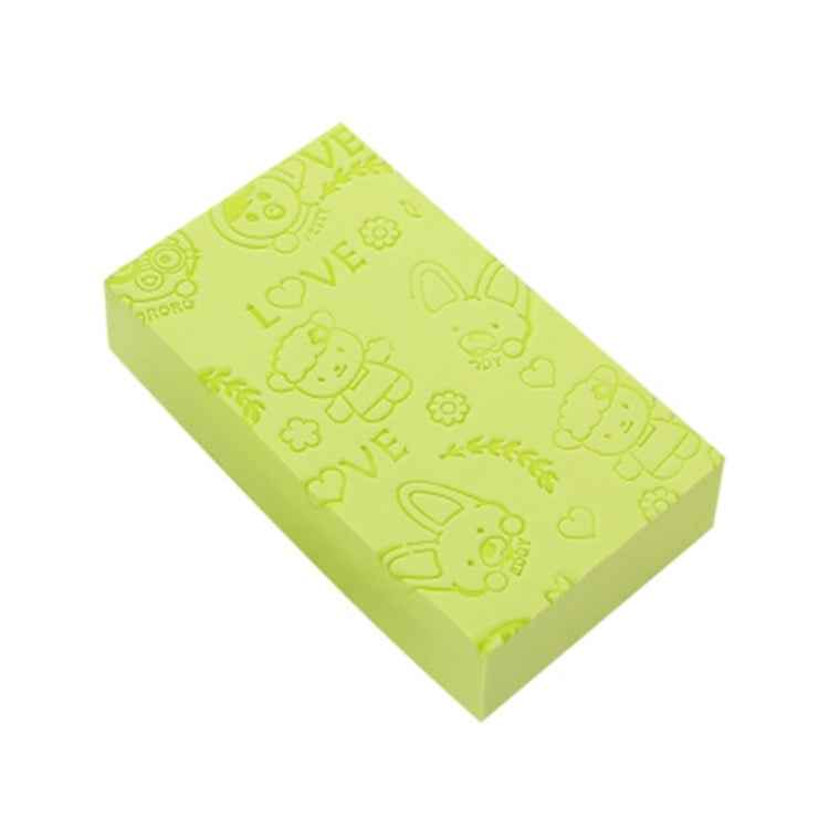 Baby Shower Spa Bath Square Sponge Body Cleaning Scrub