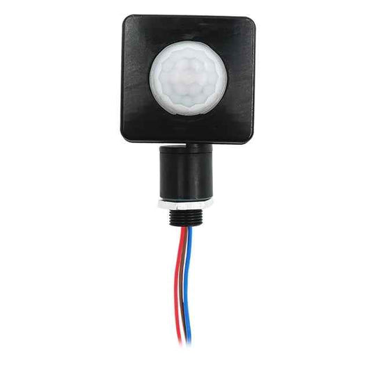 Automatic Security PIR Infrared Motion Sensor Detector Wall Spotlights Switch, 10mm, 12mm