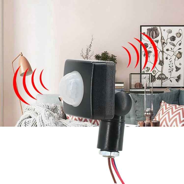 Automatic Security PIR Infrared Motion Sensor Detector Wall Spotlights Switch, 10mm, 12mm