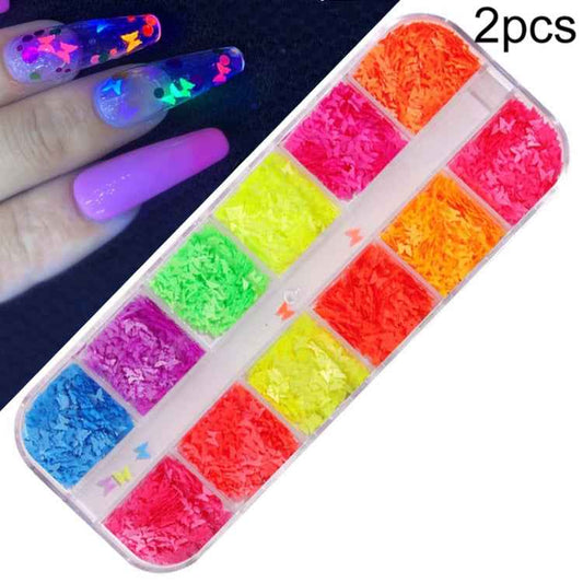 2 PCS Nail Art Butterfly Laser Symphony Sequins, 01, 02, 03, 04, 05, 06, 07, 08, 09, 10, 11, 12, 13, 14, 15, 16, 17, 18, 19, 20, 21, 22, 23, 24, 25, 26, 27, 28, 29, 30