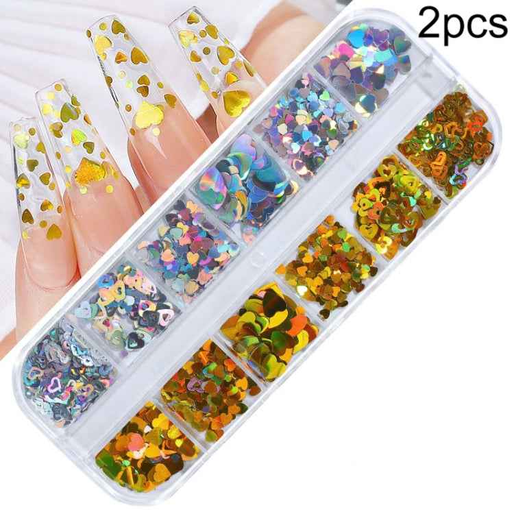 2 PCS Nail Art Butterfly Laser Symphony Sequins, 01, 02, 03, 04, 05, 06, 07, 08, 09, 10, 11, 12, 13, 14, 15, 16, 17, 18, 19, 20, 21, 22, 23, 24, 25, 26, 27, 28, 29, 30