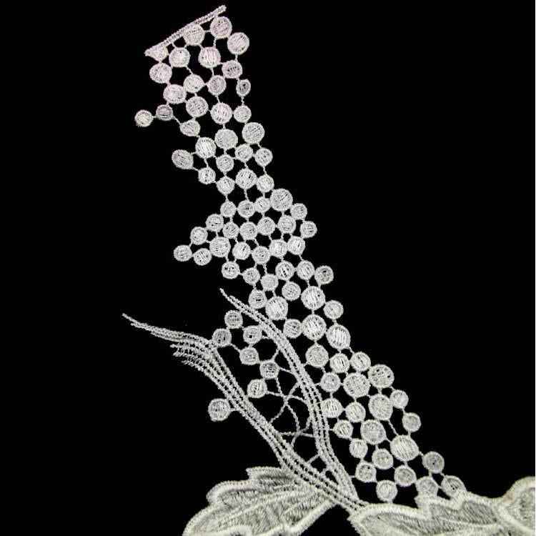 Lace Flower Embroidered Collar Fake Collar Clothing Accessories, Size: 31 x 30cm, Red, Red Wine, Pink, Green, Blue, Sky Blue, Purple, Gray, Beige, Black, Purple Pink, Gold, Gold Brown, Navy, Rose Red, Brown, Apricot, White