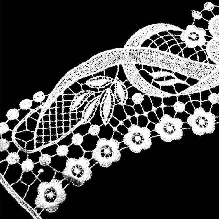 Lace Butterfly Flower Embroidery Collar Flower Three-dimensional Hollow Fake Collar DIY Clothing Accessories, Size: 36 x 30cm, Red Wine, Green, Blue, Sky Blue, Purple, Gray, Beige, Black, Purple Pink, Gold, Gold Brown, Gold Line, Navy, Rose Red, Brown ...
