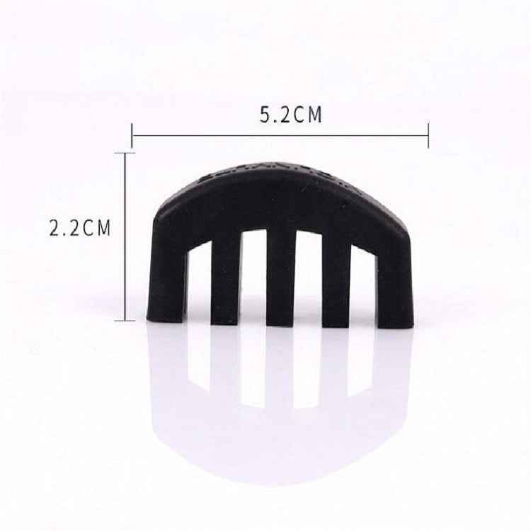 10 PCS Silicone Silencer Mute Equipment Sourdine for Violin