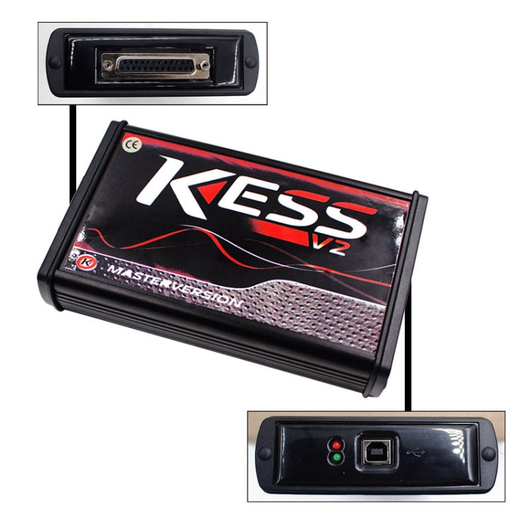 V2 V5.017 EU ECM Titanium Winols KTAG 4 LED Online Master Version ECU OBD car / truck Programmer tool