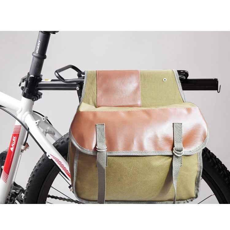 Bicycle Mountain Bike Back Pack Canvas Bag Cycling Supplies Equipment