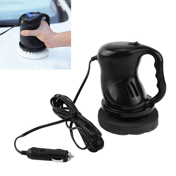 Electric Car Polisher Waxing Polishing Machine Kit Automation Cleaning Car Buffing ABS Car Accessories, Electric Car Polisher(Black), Electric Car Polisher(Orange)