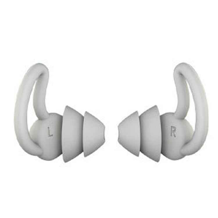1 Pair Shark Fin Nnti-falling and Noise-reducing Earplugs Anti-Noise Earplugs For Sleeping Dormitory Noise Reduction And Noise Prevention Earplugs