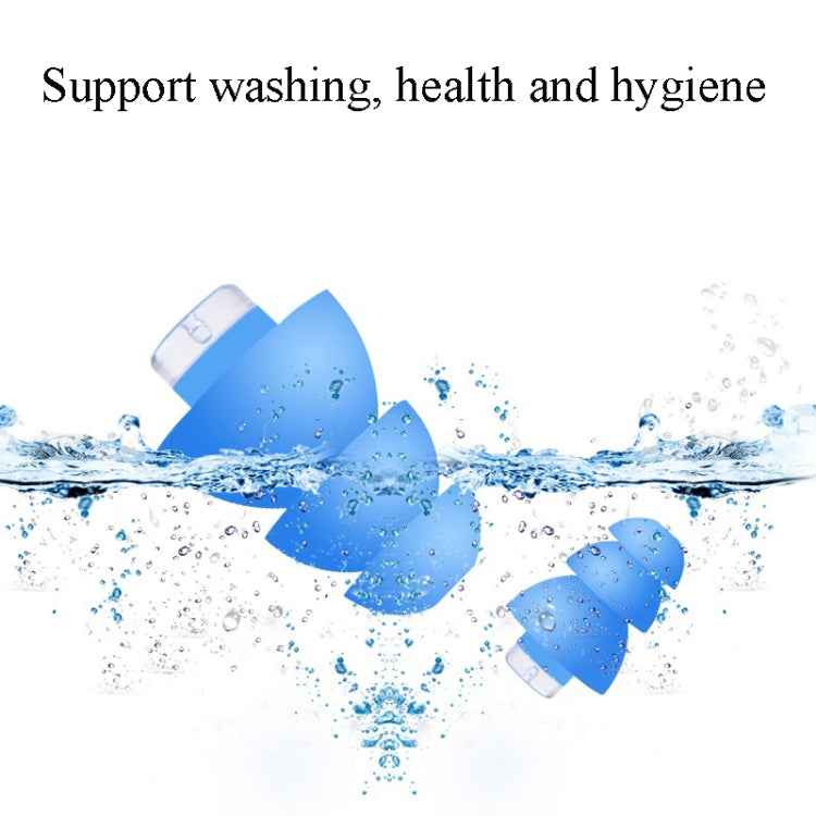 Anti-Noise Sleep Earplugs Silicone Soundproof Earplugs Industrial Noise Reduction Silent Earplugs