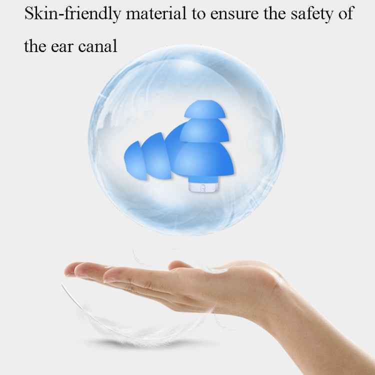 Anti-Noise Sleep Earplugs Silicone Soundproof Earplugs Industrial Noise Reduction Silent Earplugs