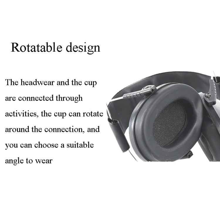 Learn Sleep Industry Noise Reduction Earmuffs Shooting Soundproof Earmuffs