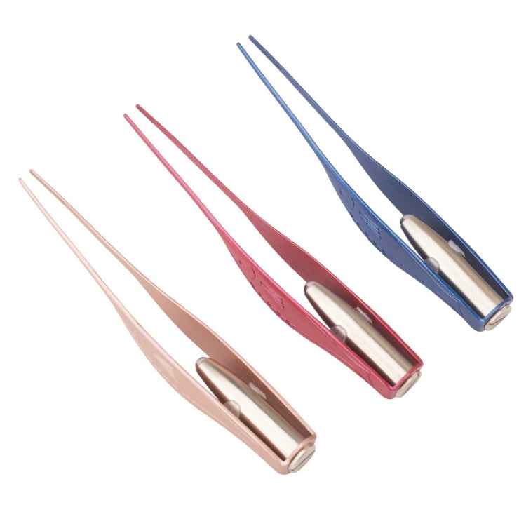 3 PCS Visible Light Ear Spoon Tool Tweezers