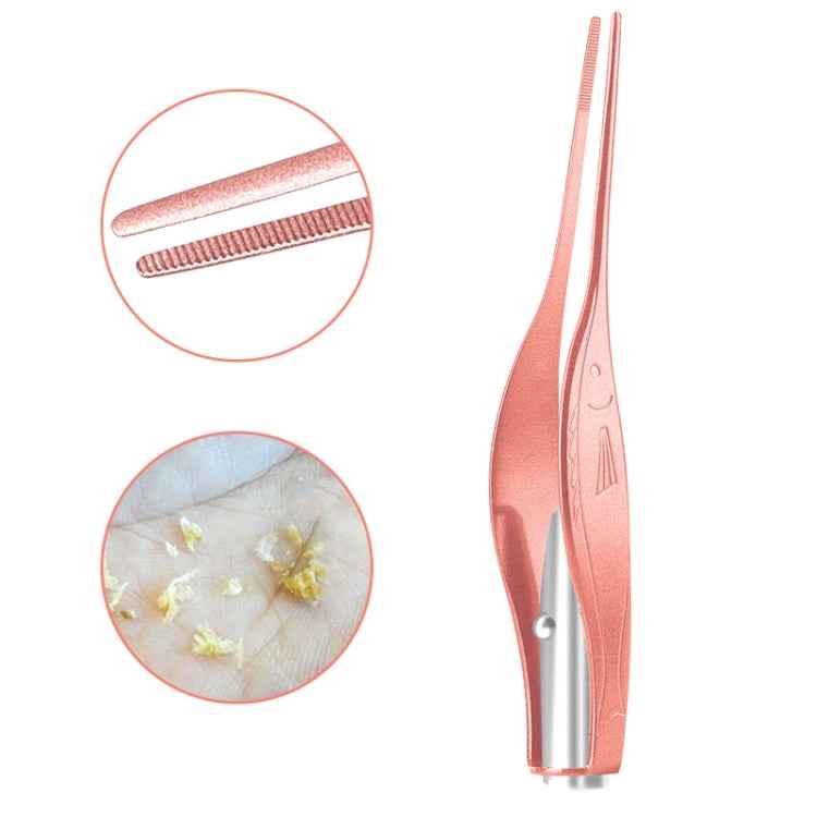3 PCS Visible Light Ear Spoon Tool Tweezers