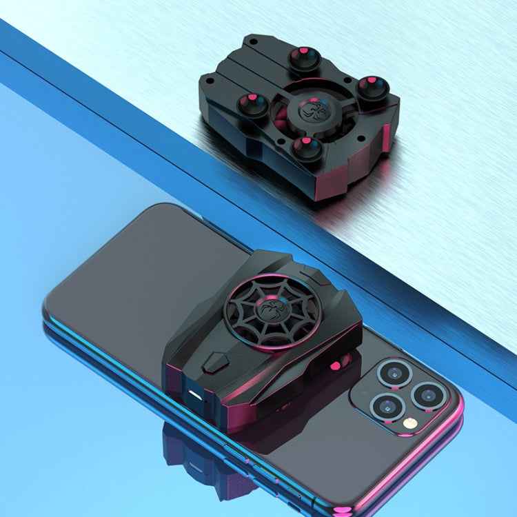Mobile Phone Physical Fan Cooler Portable Suction Cup Phone Fast Radiator