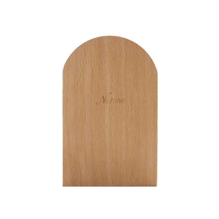 Anti-skid Bookends Shelf Holder Book Nature Wood Stand