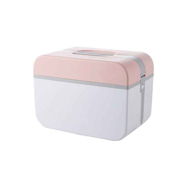 Multifunctional Household Dustproof Family Safety Emergency Storage Box Double-layer Medicine Case, S, L