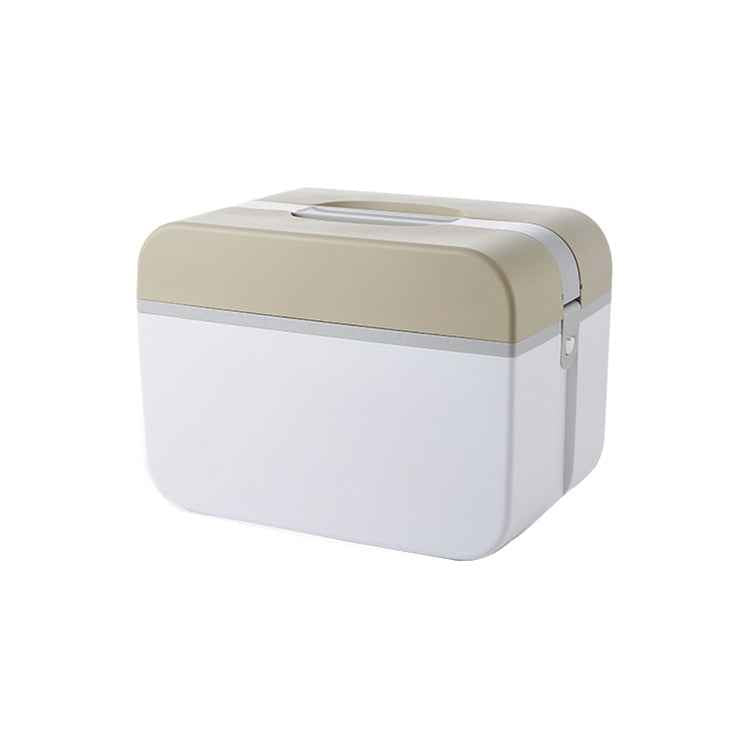 Multifunctional Household Dustproof Family Safety Emergency Storage Box Double-layer Medicine Case, S, L