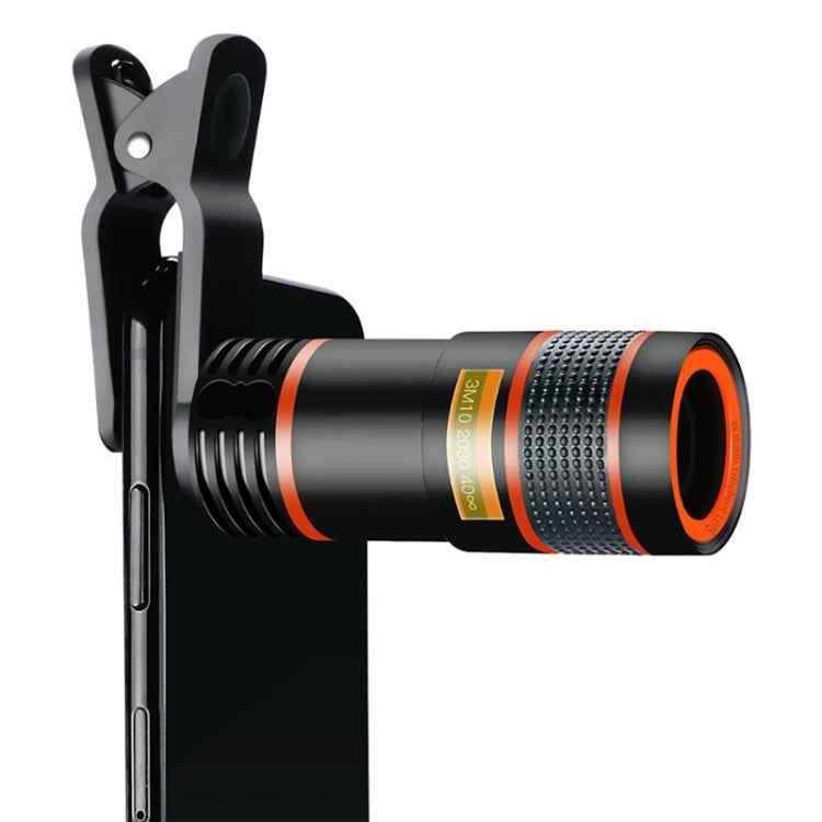 12X Telephoto Telescope Camera Zoom Mobile Phone External Lens