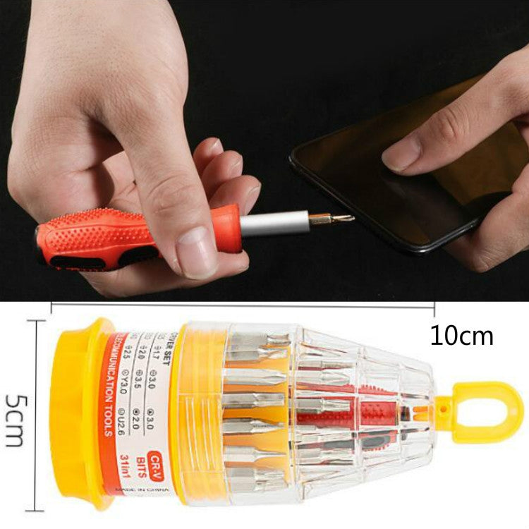 31 In 1 Small Screwdriver Cross Mobile Phone Repair Tool Pagoda Screwdriver Multifunctional Screwdriver Set, 31 in 1 Small