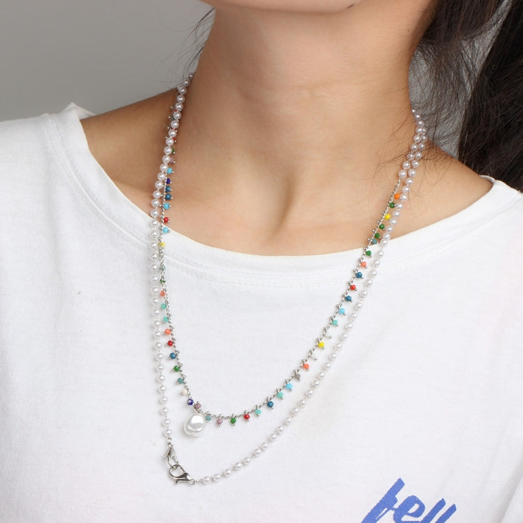 Mask Lanyard Necklace Pearl Chain Glasses Chain, Necklace Pearl Chain