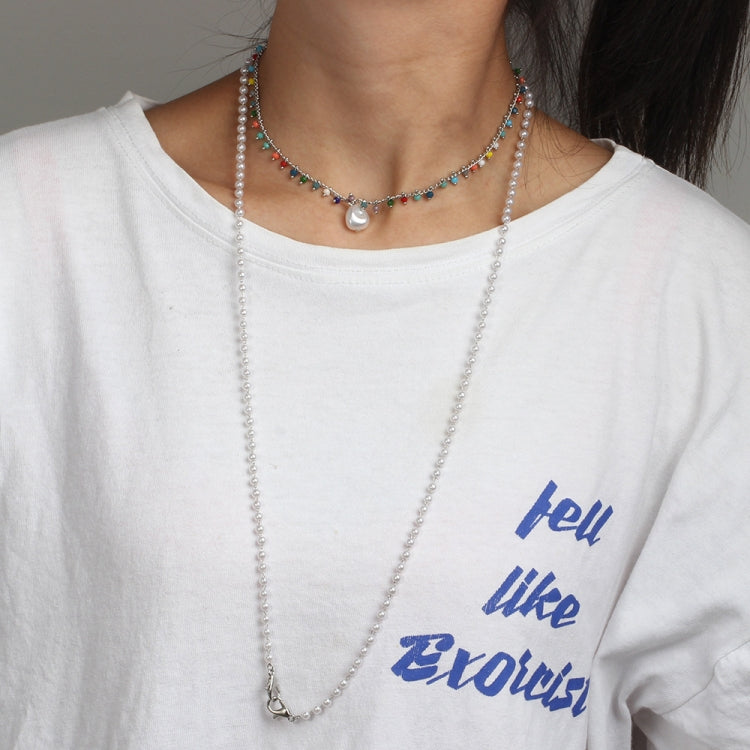 Mask Lanyard Necklace Pearl Chain Glasses Chain, Necklace Pearl Chain