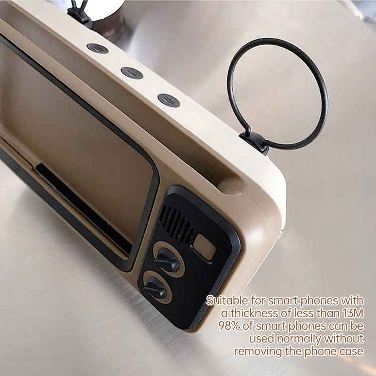 Retro Desktop Lazy Live TV Phone Holder for 4.7~6.2 inch Display Mobile Phone