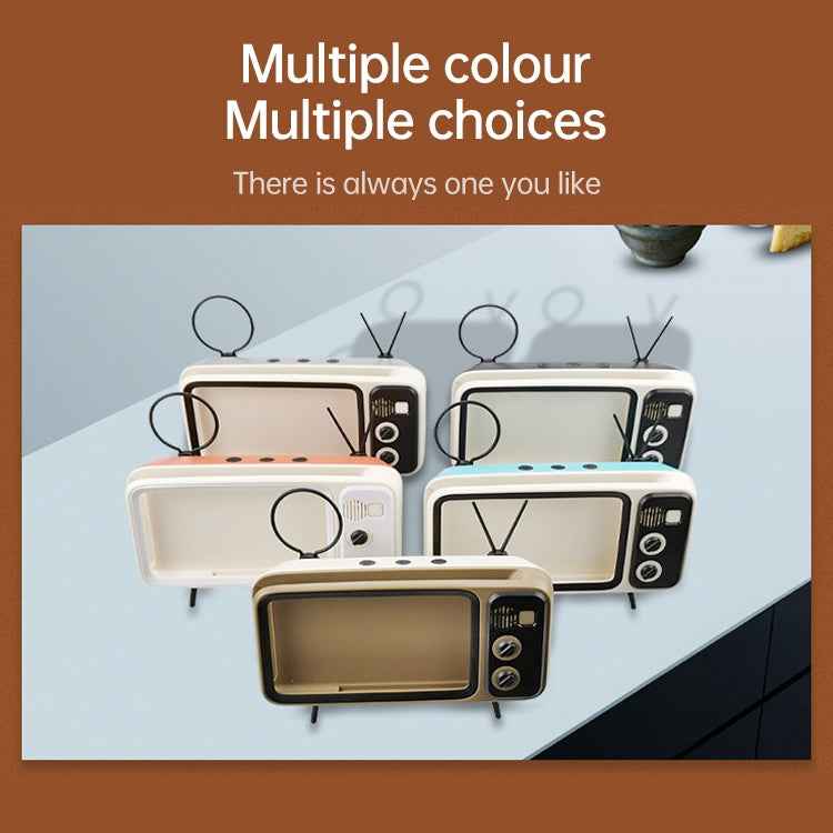 Retro Desktop Lazy Live TV Phone Holder for 4.7~6.2 inch Display Mobile Phone