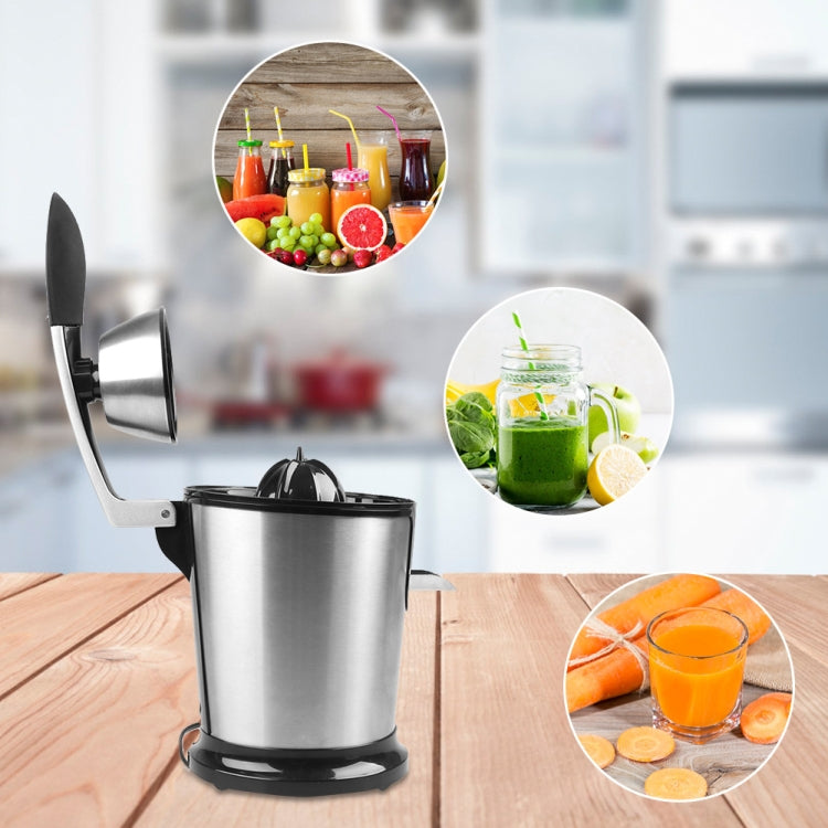 Stainless Steel Multifunctional Hand Press Juicer Orange Juice Machine Electric Juicer, EU Plug, Hand Press Juicer