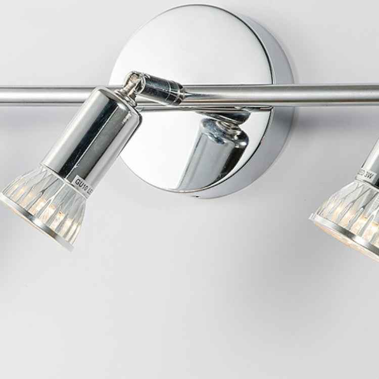 LED Chandelier Ceiling-mounted 9W Background Wall Adjustable Mirror Front Wall Light, White Light, Warm Light, Without Bulb
