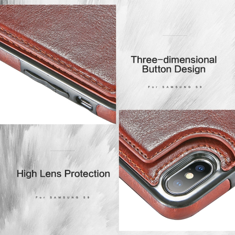 Retro PU Leather Case Multi Card Holders Phone Cases for iPhone 6 Plus & 6s Plus