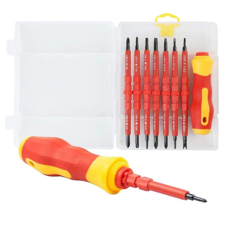 7 in 1 Bit Insulation Multipurpose Repair Tool Screwdriver Set, 7 in 1