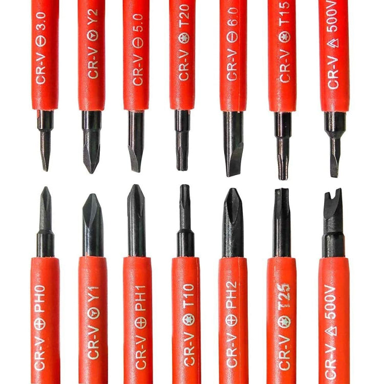 7 in 1 Bit Insulation Multipurpose Repair Tool Screwdriver Set, 7 in 1