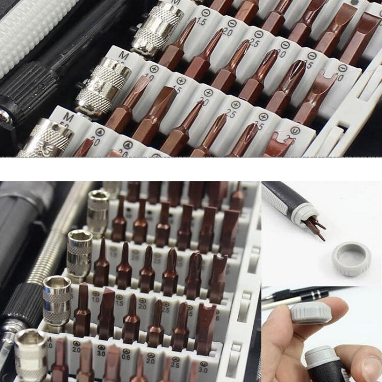 60 in 1 S2 Mobile Phone Notebook Computer Disassembly Tool Repair Phillips Screwdriver, 60 in 1 (Black)